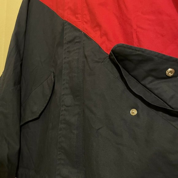 *SOLD* Vintage Ivy Crew Rowing Jacket Red/Dark Blue Medium *Runs Big* “Crew 8” - Picture 5 of 9